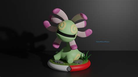 Stl File Lileep And Cradily Pokemon 3d Print Model・3d Print Model To