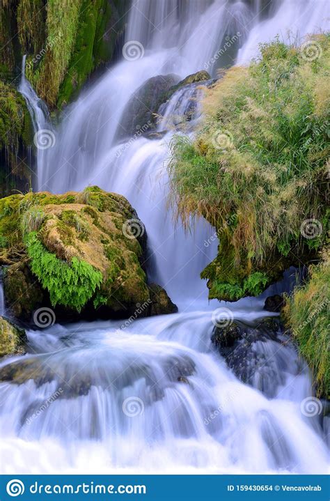 Kravice Waterfall, Bosnia and Herzegovina. Stock Photo - Image of fall ...