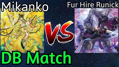 Mikanko Vs Fur Hire Runick Spright Db Match Yu Gi Oh Youtube