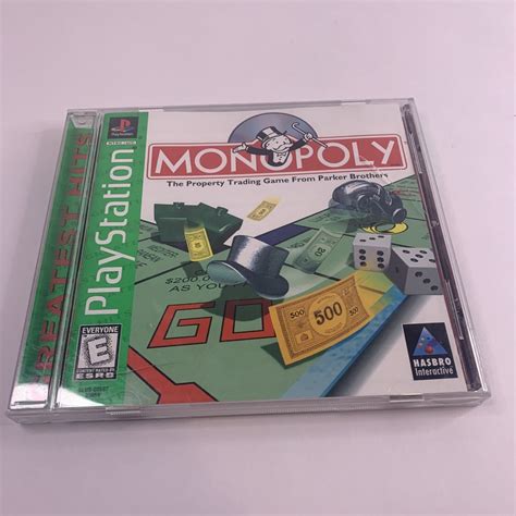 Monopoly Sony Playstation 1 1998 Ps1 Cib Complete Tested