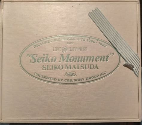 日版二手已拆盤質AA 松田聖子 Seiko Matsuda Seiko Monument 3CD Yahoo奇摩拍賣