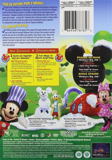 Mickey Mouse Clubhouse L Express De Mickey Choo Choo Express Bilingual 786936787856 Ebay