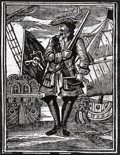 Woodcut From Captain Johnson S Most Notorious Pirates Captain Jack