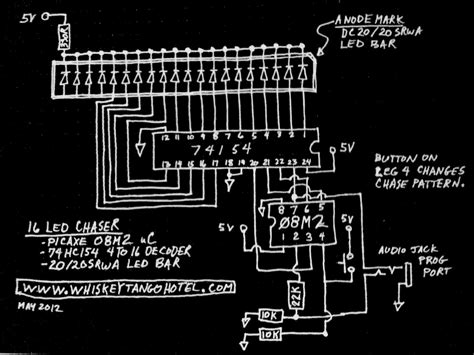 Knight Rider Circuit Awesome Wiring Diagram Image