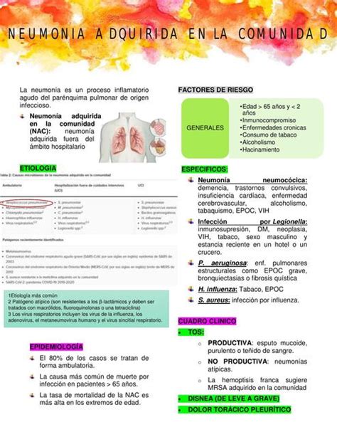 Neumonia Adquirida En La Comunidad Karen Jimenez Udocz