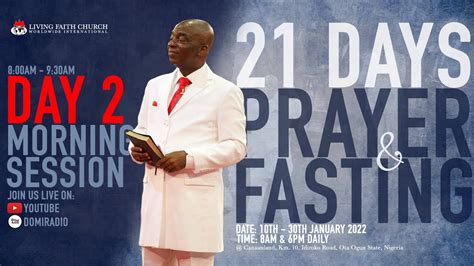 21 Days Of Prayer And Fasting Day2 Morning Session 11 January 2022