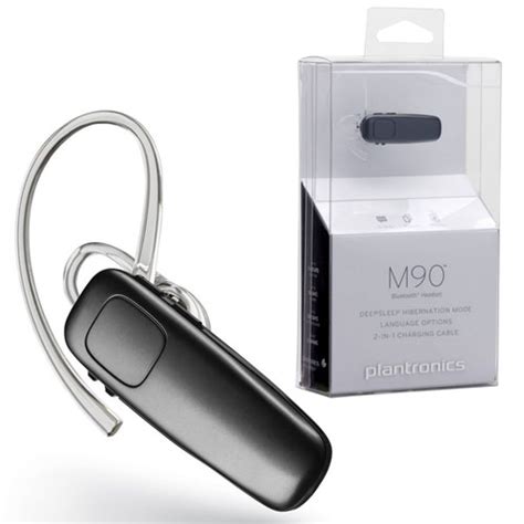 New Plantronics M90 Handsfree Wireless Bluetooth Headset Smartphones