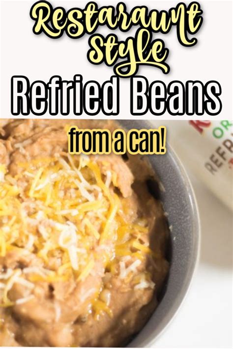 How to Make Canned Refried Beans Taste Better Blog Hồng