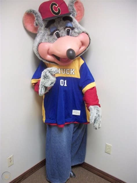 Rare Full Chuck E Cheeses Avenger Walkaround Costume Great Condition