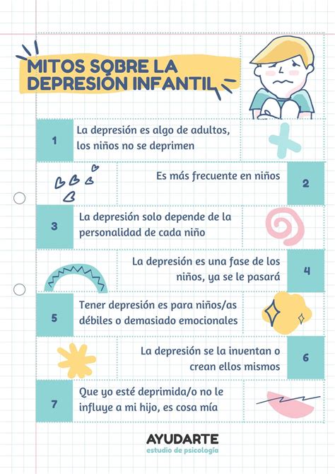 Mitos De La Depresi N Infantil Que Debes Conocer