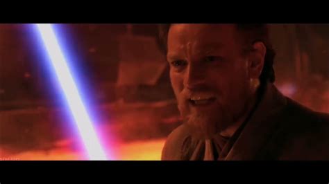 Obi Wan Vs Anakin Duelo En Mustafar Star Wars La Venganza De Los Sith Audio Latino Youtube