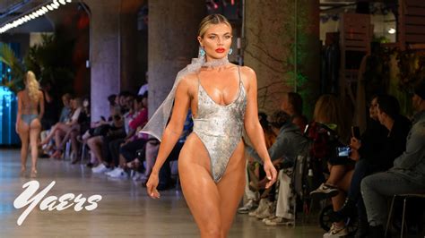 Vichi Swim Swimwear Fashion Show Los Angeles Swim Week 2022 Art Hearts