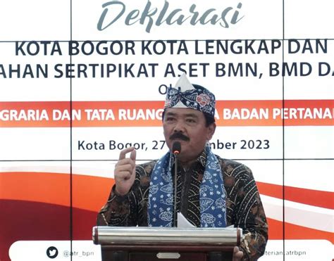 Dideklarasikan Sebagai Kota Lengkap Kota Bogor Jadi Bukti Kesuksesan