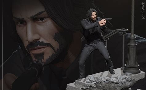 John Wick STL File 3D Digital Printing STL File For 3D Etsy UK