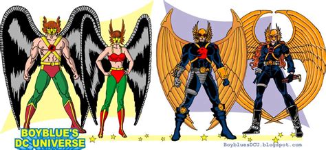 Hawkman and Hawkgirl 2 by BoybluesDCU on DeviantArt