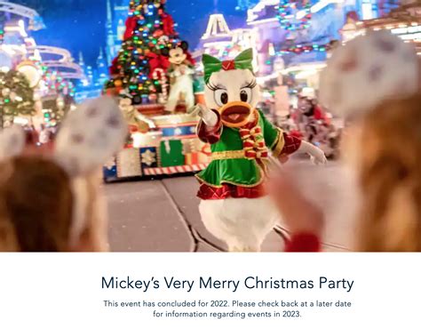 Disney Teases Return Of Mickey S Very Merry Christmas Party In