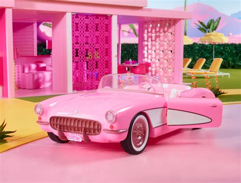 Barbie The Movie Pink Corvette Convertible Hpk02 Mattel