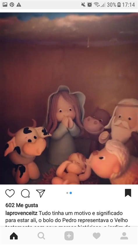 An Image Of A Nativity Scene With Figurines