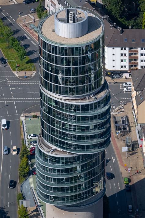 Bochum Aus Der Vogelperspektive Hochhaus Exenterhouse Exenterhaus