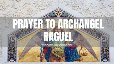 Prayer To Archangel Raguel The Friend Of God Spiritual