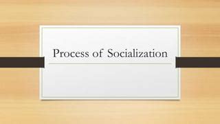 Presentation Socialization Pptx