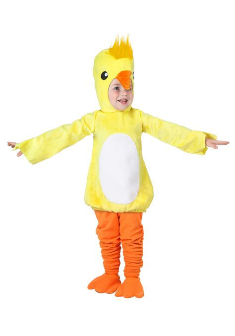 Bright Yellow Duck Costumes for Kids