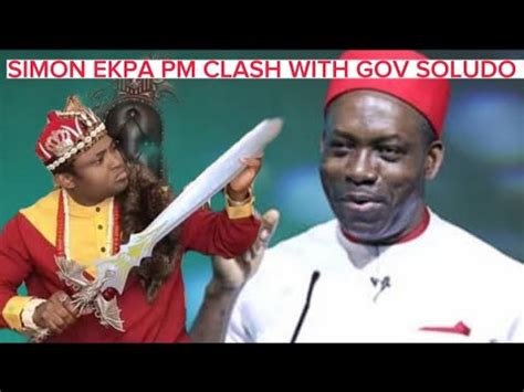 E Don Red Simon Ekpa Pm Challenge Gov Soludo On Live Tv As Soludo Push