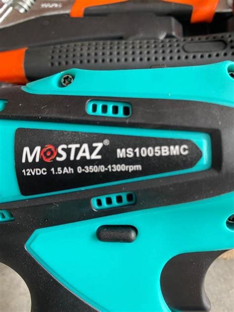 MOSTAZ 10mm 12V Impact Cordless Drill With 41pcs Handtools Set