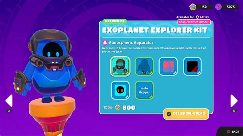 HOW TO GET EXOPLANET EXPLORER KIT IN FALL GUYS Mars Rover Skin YouTube