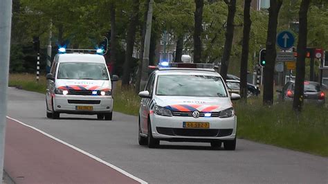 Ambulance S X Politie En De Lifeliner Met Spoed Naar De