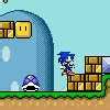 Sonic in Mario World 2 - EmeraldGames.com