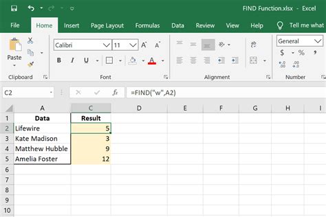 Excel Function To Find Matching Text