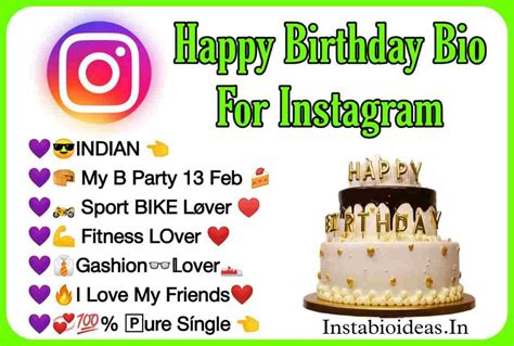 145 Best Birthday Bio For Instagram Birthday Bio Ideas Instabioideas