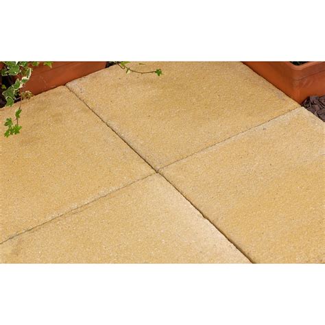 Bandm Textured Buff Paving Stone 450 X 450mm 291496 Bandm