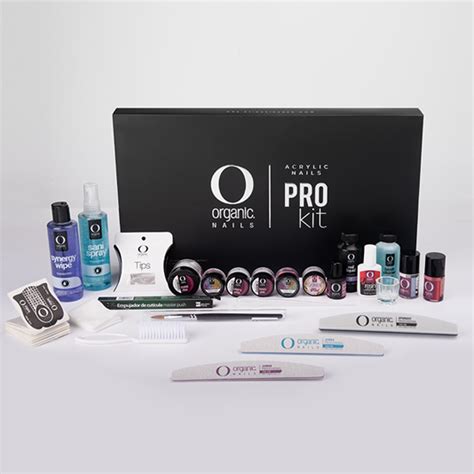 Pro Kit De Acr Lico Profesional Organic Nails U