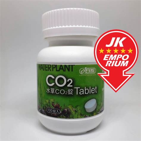 ISTA CO2 Tablet 100pcs Tablets For Aquatic Water Plant Aquascape