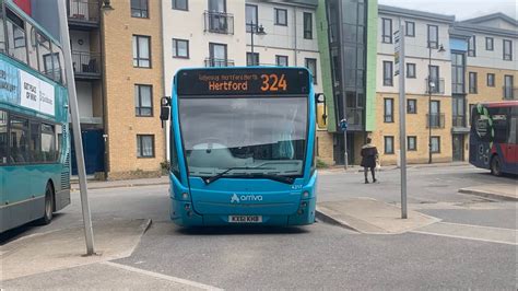 Quick Time Lapse Welwyn To Hertford 324 KX62 KHB 4217 Optare