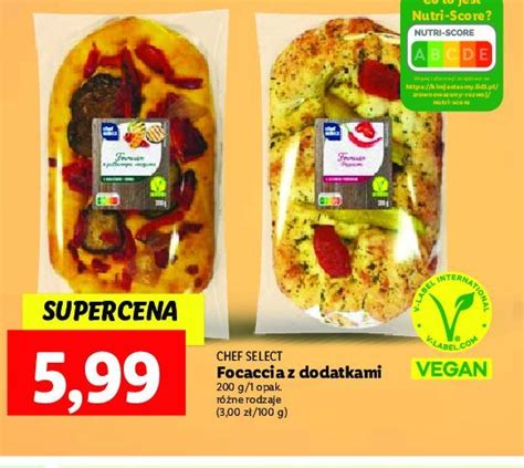 Focaccia Z Pieczonymi Warzywami Chef Select Cena Promocje Opinie