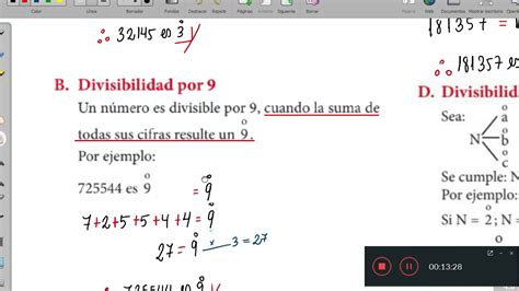 Criterios De Divisibilidad Por Y Divisibilidad Compuesta