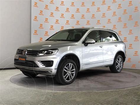 Volkswagen Touareg 4 2l V8 Fsi R Line Usado 2017 Color Plata Precio 689 900