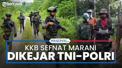 Pimpinan Kkb Yapen Sefnat Marani Dikejar Satgas Damai Cartenz Youtube