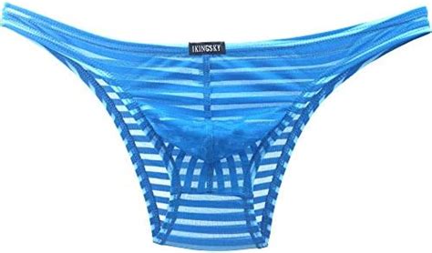 Ikingsky Men S Sexy Brazilian Underwear See Through Bikini Under