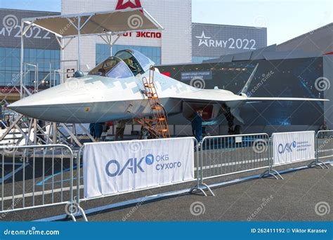 Russian Multifunctional Fighter Of The Fifth Generation Of Su 57