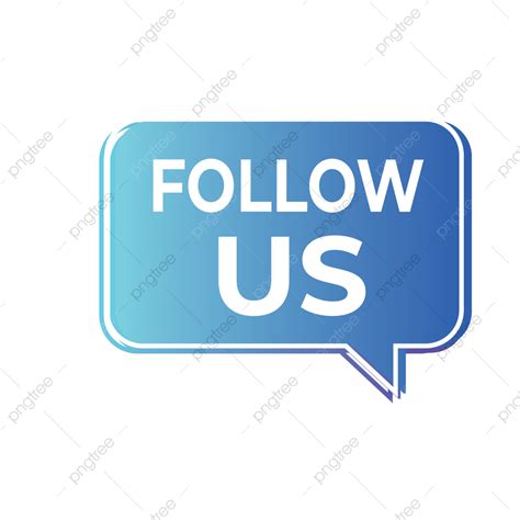 Social Media Followers Vector Art Png Follow Us Social Media Vector