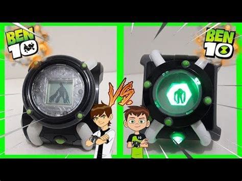 Omnitrix Deluxe Clássico VS Omnitrix Reboot Ben 10 YouTube Ben 10