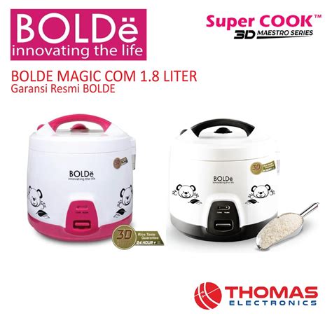 Jual Bolde Rice Cooker Liter In Magic Maestro Series D