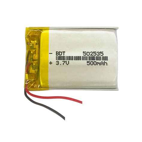 Probots Lipo Rechargeable Battery 3 7V 500mAH KP 502530 Buy Online Buy