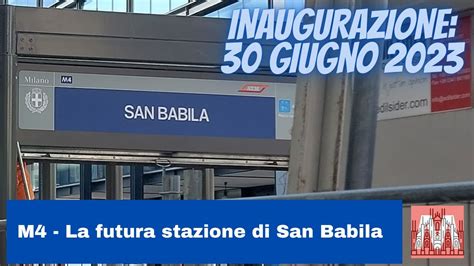 M4 La Stazione Di San Babila Si Prepara Ad Aprire Il 30 Giugno