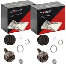 2x MAXGEAR ANTRIEBSWELLENGELENK SATZ passend für 49 1304