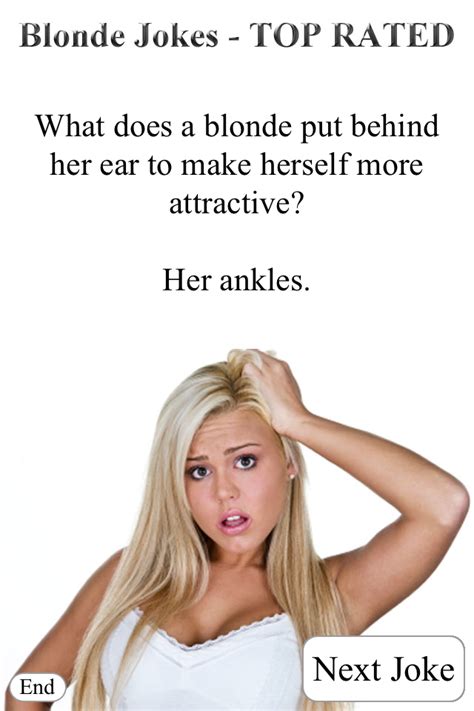 App Shopper Blonde Jokes Free Entertainment